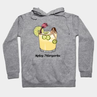 Spicy Margarita Cocktail Mermaid Hoodie